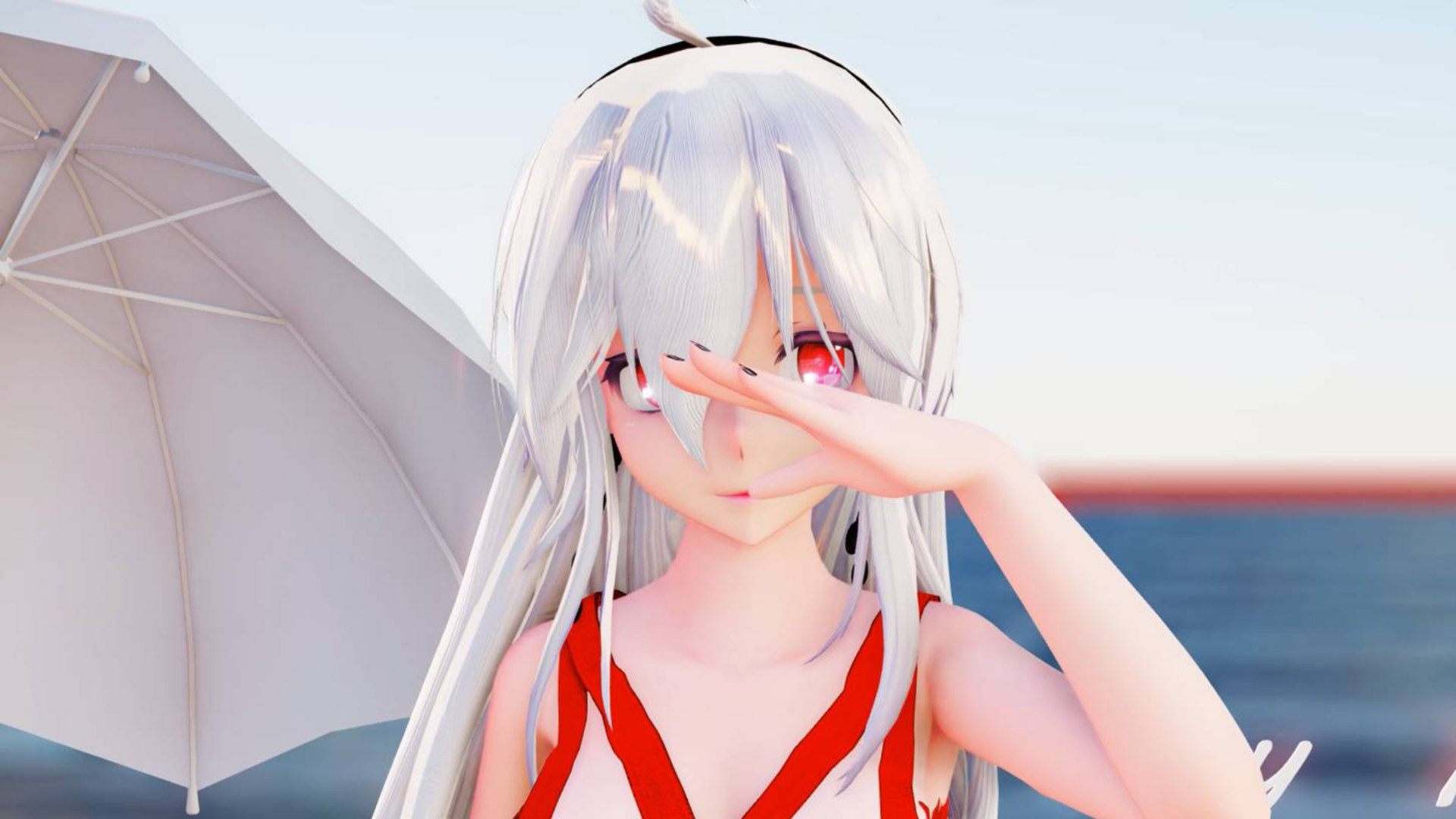 【MMD】スクランブル交際-Haku【4KUHD】